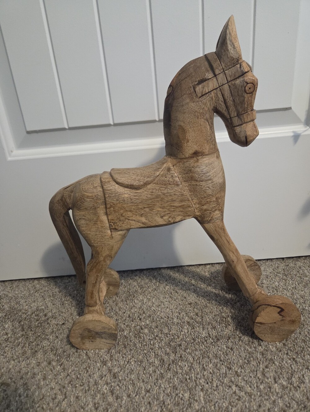 Wooden Horse Decor
